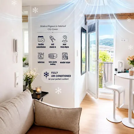 Modern Elegance In Historical Center Appartement Trier