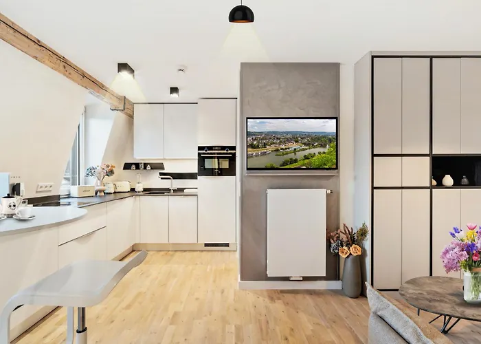 Modern Elegance In Historical Center Lejlighed Trier